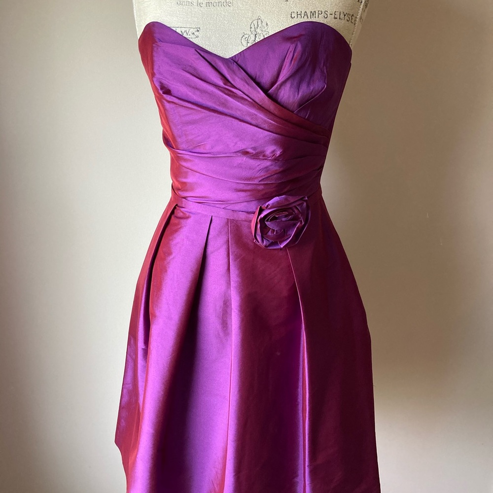 Strapless party dress